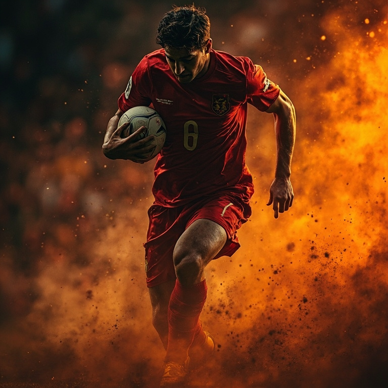 sports arena in action